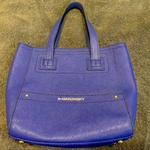 B. Makowsky blue satchel